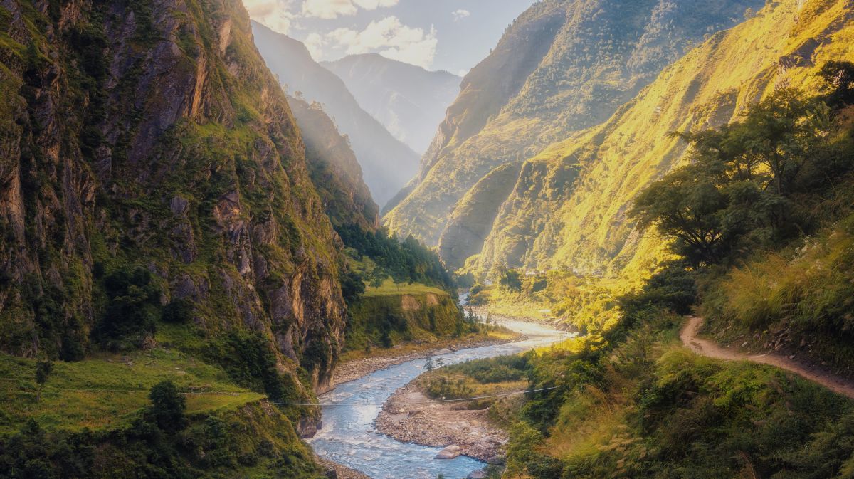 Yoga Himalaya Background